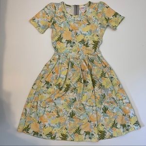 Lularoe Floral print Amelia
